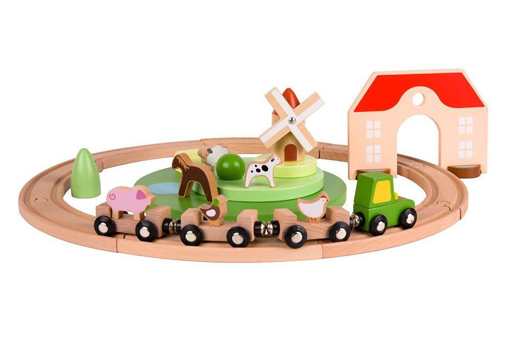 Classic World 農場小火車套組